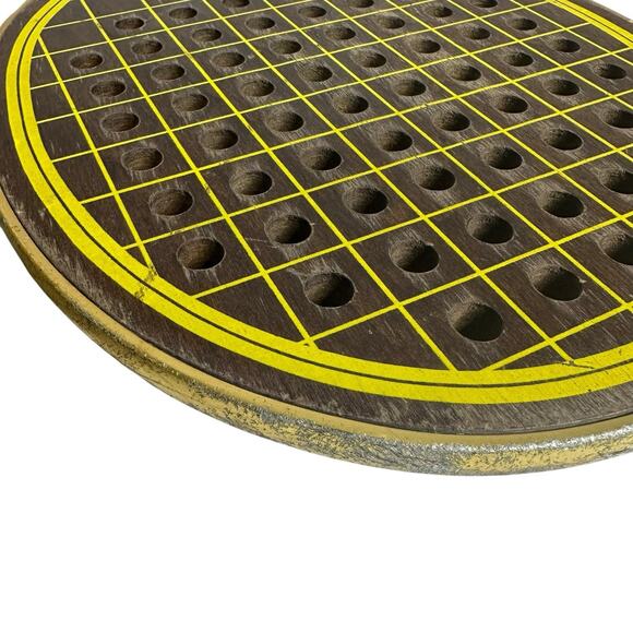 Vintage Vittert MARK I Wooden Racquet Paddle Drilled Holes APTA Approved - Picture 6 of 9